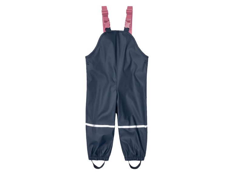 lupilu® Dívčí nepromokavé kalhoty s podšívkou (child 2 years onwards#female, 86/92, navy modrá)