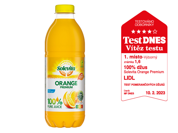 Pomerančová šťáva 100%