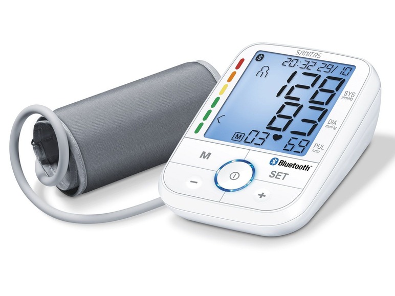  Zobrazit na celou obrazovku SANITAS Měřič krevního tlaku SBM 67 s Bluetooth® - Obrázek 1