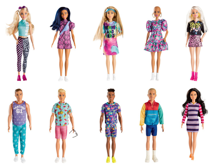  Zobrazit na celou obrazovku Barbie Ken Fashionistas - Obrázek 1