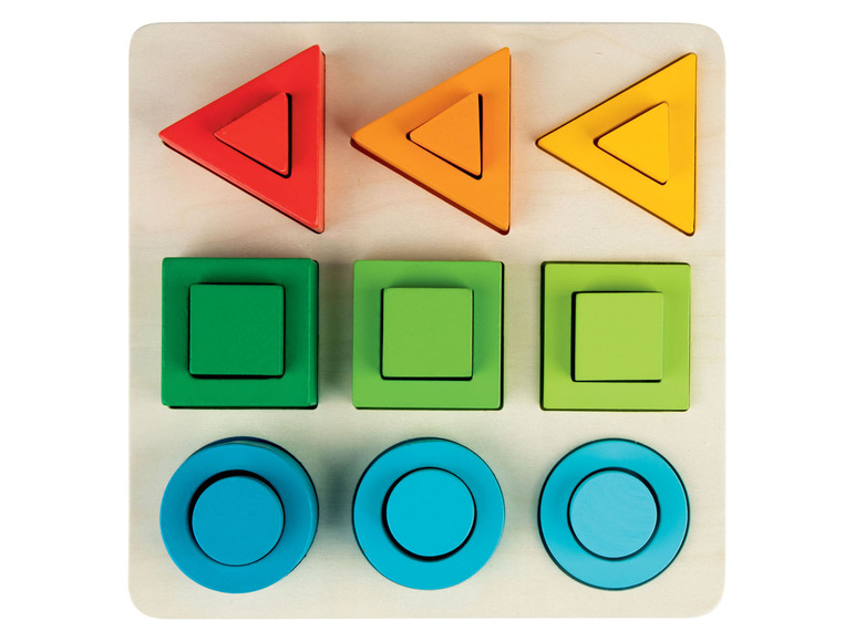  Zobrazit na celou obrazovku Playtive Dřevěná duhová motorická hračka Montessori - Obrázek 14