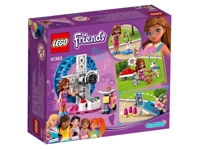  Zobrazit na celou obrazovku LEGO® Friends 41383 Hřiště pro Oliviiny křečky - Obrázek 2