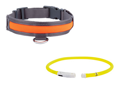 zoofari® Svítící LED obojek / kruh
