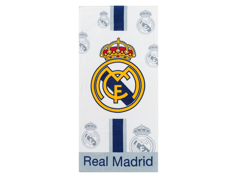  Zobrazit na celou obrazovku Osuška FC Real Madrid, 70 x 140 cm - Obrázek 1