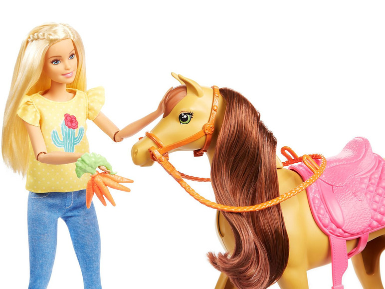  Zobrazit na celou obrazovku Jezdecká sada Barbie s koněm a poníkem - Obrázek 7