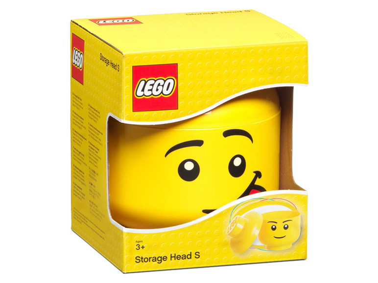  Zobrazit na celou obrazovku Úložný box, Lego hlava - Obrázek 3