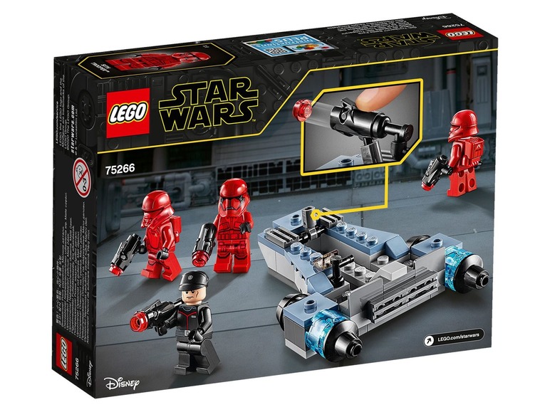  Zobrazit na celou obrazovku LEGO® Star Wars 75266 Bitevní balíček sithských jednotek - Obrázek 2