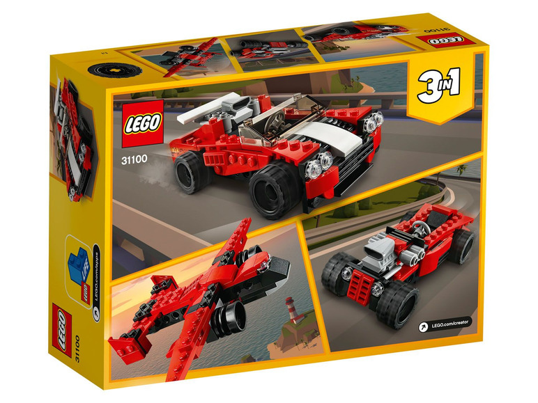  Zobrazit na celou obrazovku LEGO® Creator 31100 Sporťák - Obrázek 2
