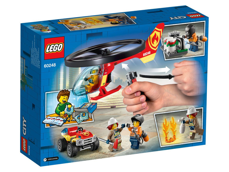  Zobrazit na celou obrazovku LEGO® City 60248 Zásah hasičského vrtulníku - Obrázek 2