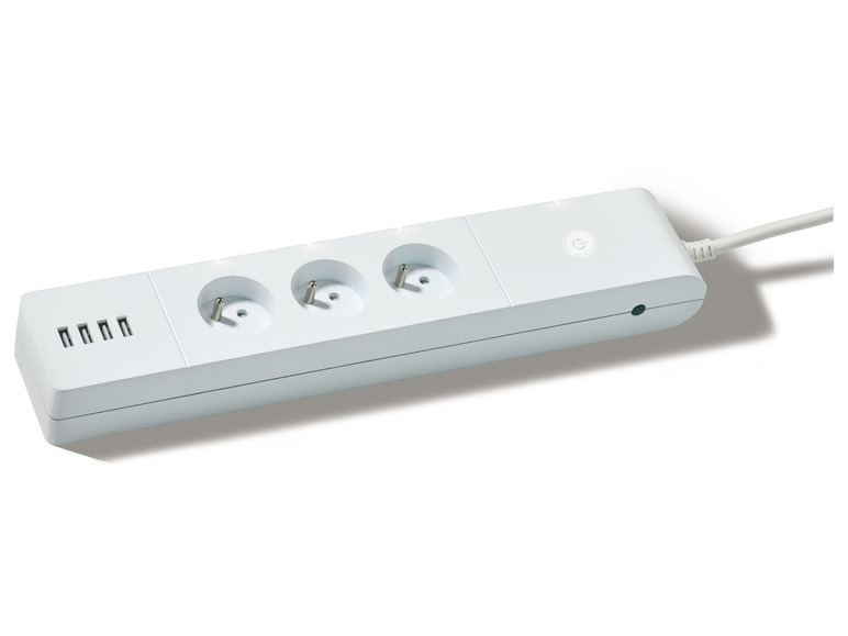  Zobrazit na celou obrazovku SILVERCREST® Zigbee 3.0 Smart Home Zásuvková lišta s USB - Obrázek 1
