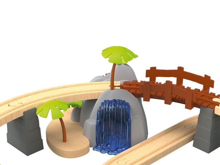  Zobrazit na celou obrazovku Playtive JUNIOR Dřevěná železnice Džungle - Obrázek 4