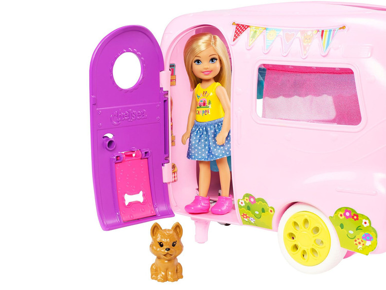  Zobrazit na celou obrazovku Barbie Chelsea sada karavan a panenka - Obrázek 4