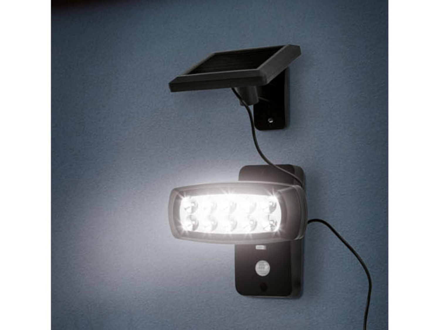 livarno led solar light with motion detector lidl