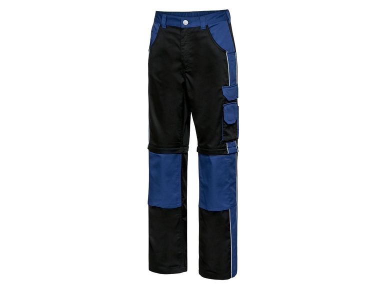  Zobrazit na celou obrazovku POWERFIX Pánské pracovní kalhoty s odepínacími nohavicemi - Obrázek 3