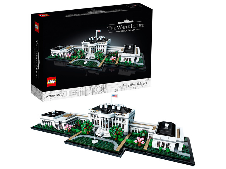  Zobrazit na celou obrazovku LEGO® Architecture 21054 Bílý dům - Obrázek 10