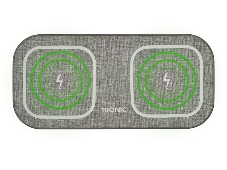  Zobrazit na celou obrazovku TRONIC® Bezdrátová duální nabíječka Qi s kovovým rámem - Obrázek 8