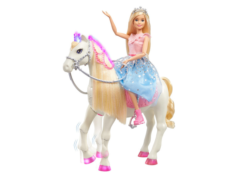  Zobrazit na celou obrazovku Barbie Princess Adventure Princezna s koněm - Obrázek 1