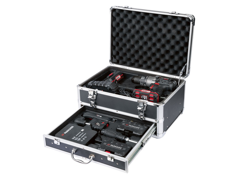  Zobrazit na celou obrazovku PARKSIDE PERFORMANCE® Sada s aku příklepovým vrtacím šroubovákem PSBSAP 20-Li B2 - Obrázek 5