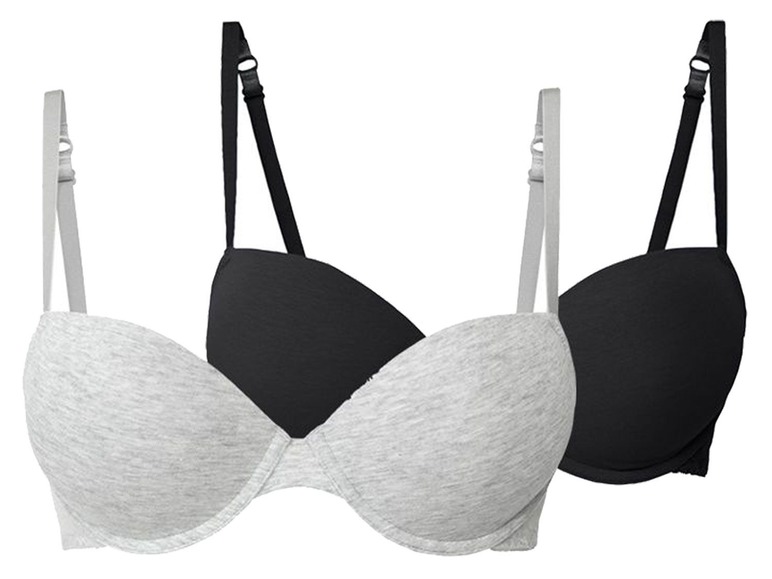  Zobrazit na celou obrazovku ESMARA® Lingerie Dámská push-up podprsenka, 2 kusy - Obrázek 5