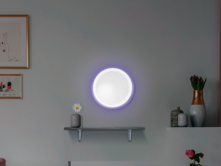  Zobrazit na celou obrazovku LIVARNO LUX Stropní LED svítidlo s nastavitelným tónem barvy a RGB - Obrázek 4