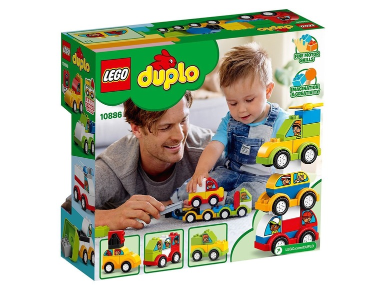  Zobrazit na celou obrazovku LEGO® DUPLO® 10886 Moje první vozidla - Obrázek 3