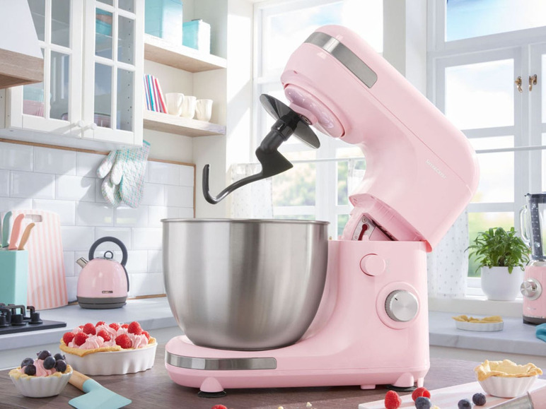  Zobrazit na celou obrazovku SILVERCREST® Kuchyňský robot SKM 600 A1, růžový - Obrázek 4