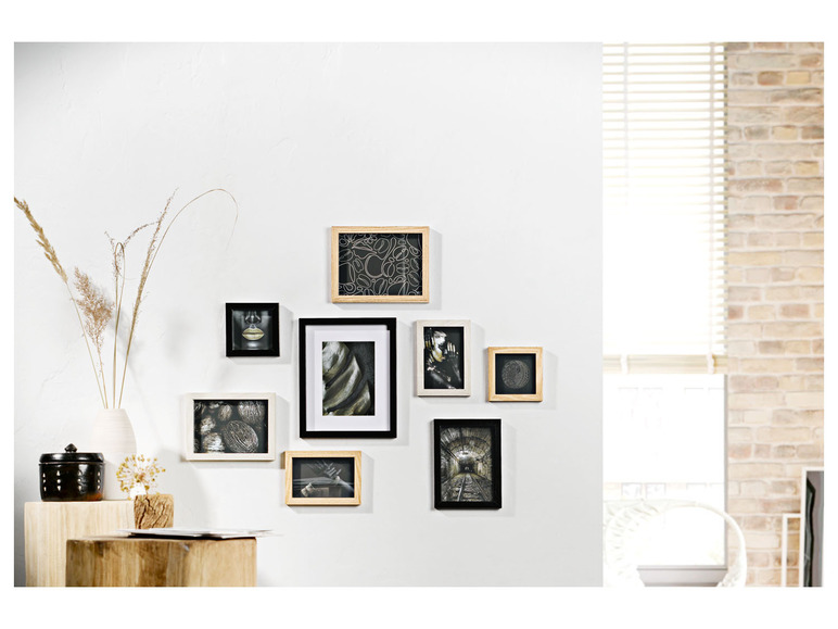  Zobrazit na celou obrazovku LIVARNO home Sada fotorámečků, 8dílná / Koláž - Obrázek 3