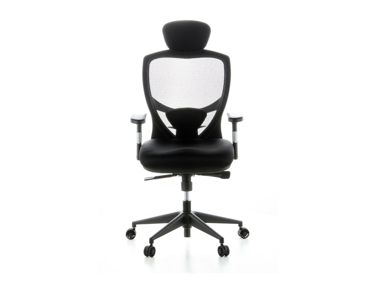 hjh Office Kancelářská židle / Šéfovské křeslo Venus Base (černá)