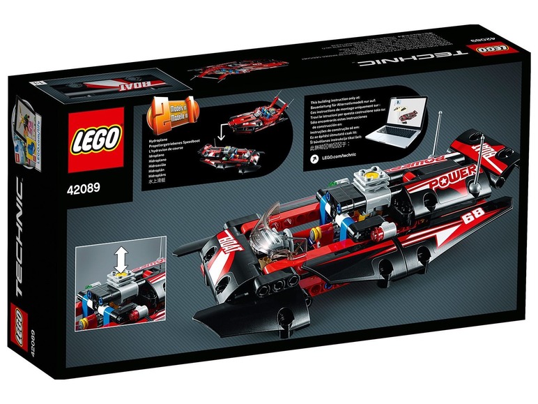  Zobrazit na celou obrazovku LEGO® Technic 42089 Motorový člun - Obrázek 3