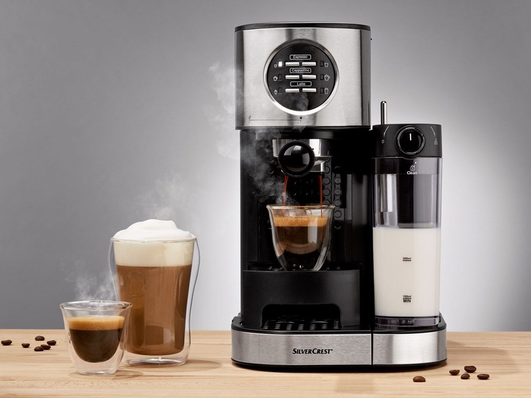  Zobrazit na celou obrazovku SILVERCREST® Espresso kávovar SEMM 1470 A1 - Obrázek 4