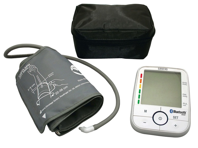  Zobrazit na celou obrazovku SANITAS Měřič krevního tlaku SBM 67 s Bluetooth® - Obrázek 4