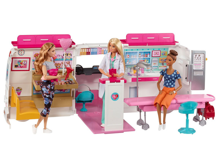  Zobrazit na celou obrazovku Barbie Sada klinika na kolech - Obrázek 5