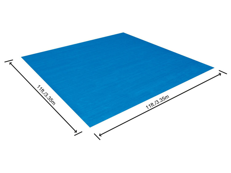  Zobrazit na celou obrazovku Bestway Podložka pod bazén Flowclear™, 335 x 335 cm - Obrázek 4