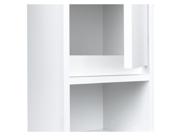  Zobrazit na celou obrazovku LIVARNO home Koupelnová skříňka vysoká Oslo, bílá - Obrázek 5