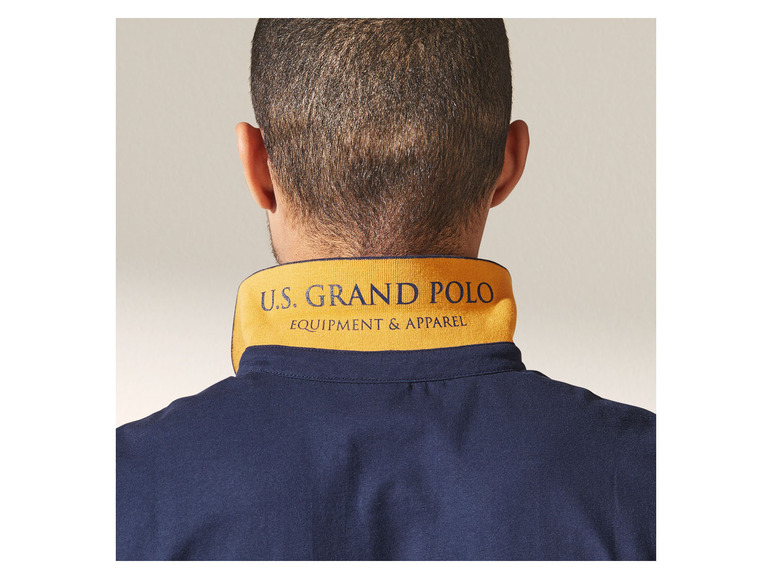  Zobrazit na celou obrazovku U.S. Grand Polo Pánské polo triko s dlouhými rukávy - Obrázek 5