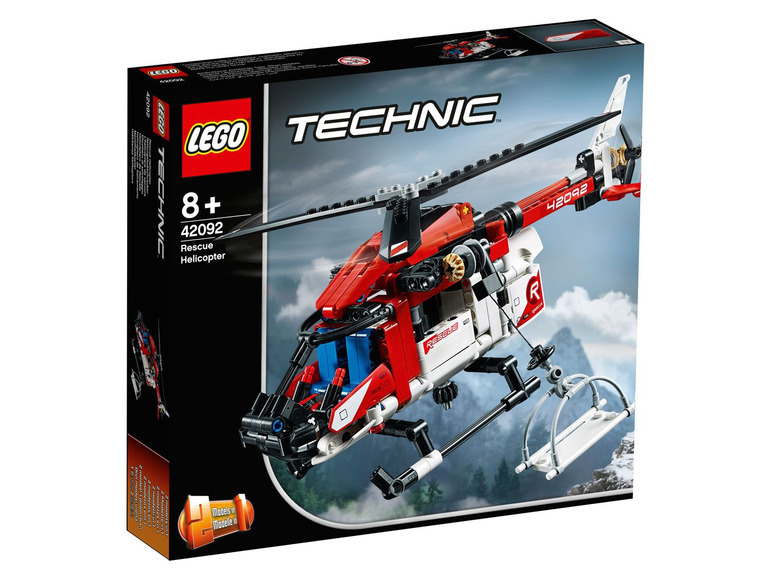  Zobrazit na celou obrazovku LEGO® Technic 42092 Záchranářský vrtulník - Obrázek 1