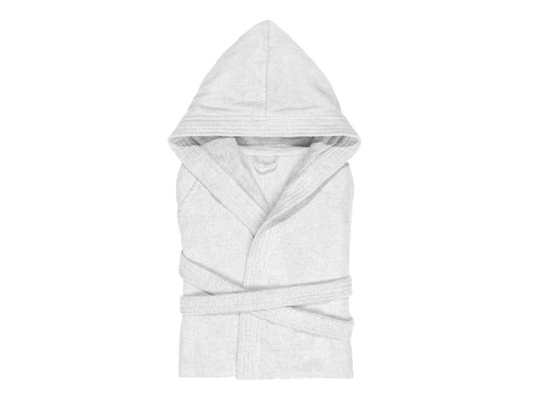  Zobrazit na celou obrazovku Biberna Velurový župan s kapucí, unisex - Obrázek 6