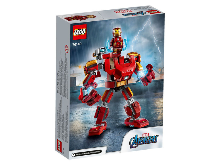  Zobrazit na celou obrazovku LEGO® Marvel Super Heroes 76140 Iron Manův robot - Obrázek 2