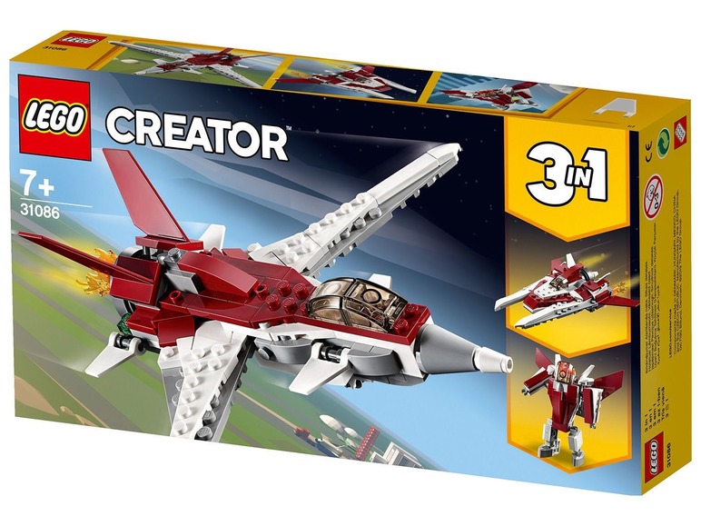  Zobrazit na celou obrazovku LEGO® Creator 31086 Futuristický letoun - Obrázek 2