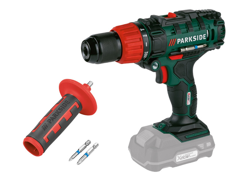  Zobrazit na celou obrazovku PARKSIDE® Aku příklepová vrtačka PSBSA 20-Li C2, 4 Ah - Obrázek 2