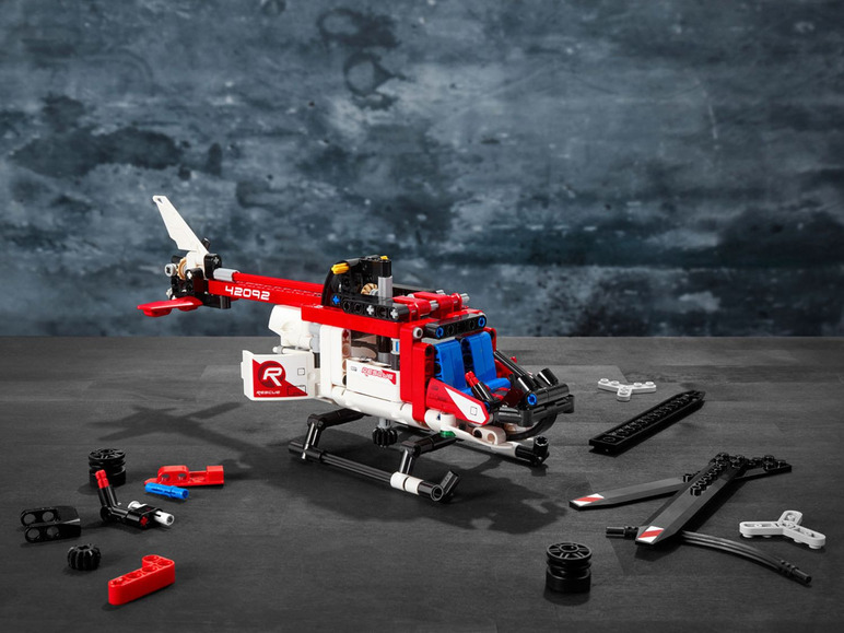  Zobrazit na celou obrazovku LEGO® Technic 42092 Záchranářský vrtulník - Obrázek 9