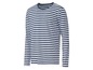 Pruhované tričko s dlouhým rukávem.