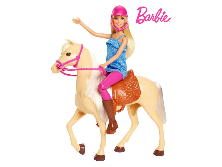  Zobrazit na celou obrazovku Barbie Kůň s panenkou - Obrázek 3