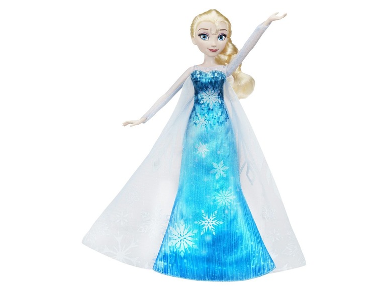  Zobrazit na celou obrazovku Hasbro Ledové království zpívající panenka Elsa - Obrázek 1
