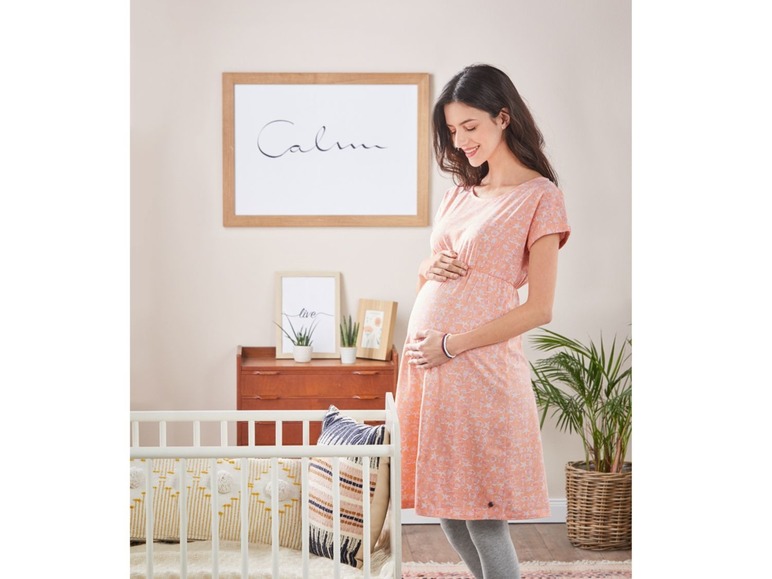  Zobrazit na celou obrazovku esmara® Dámské těhotenské šaty - Obrázek 9