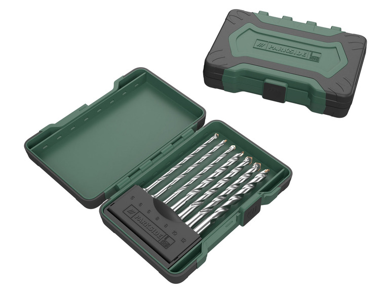  Zobrazit na celou obrazovku PARKSIDE® Sada vrtáků SDS Plus pro vrtací kladiva PBS 7 A2 / sekáčů SDS Plus PRMS 4 A1 - Obrázek 2
