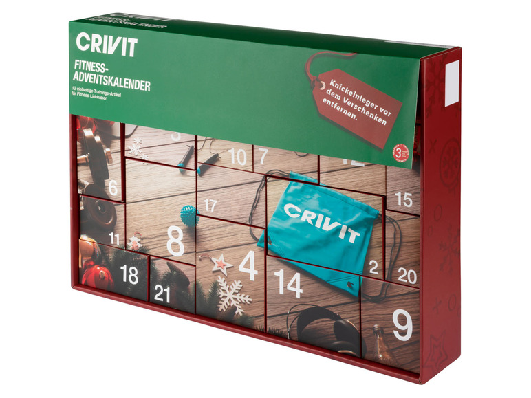  Zobrazit na celou obrazovku CRIVIT Adventní kalendář Fitness - Obrázek 2