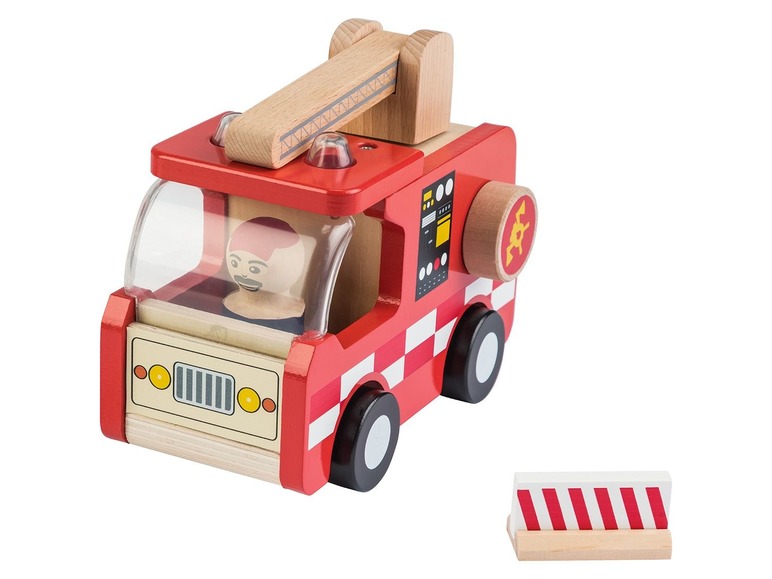  Zobrazit na celou obrazovku Playtive JUNIOR Dřevěný vůz s figurkou řidiče - Obrázek 3