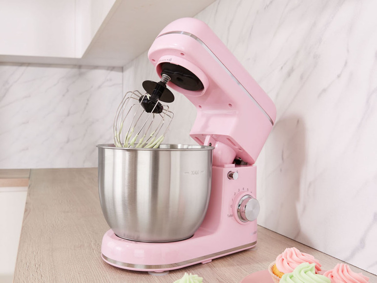  Zobrazit na celou obrazovku SILVERCREST® KITCHEN TOOLS Kuchyňský robot SKM 600 B2, růžový - Obrázek 2