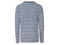 Pruhované tričko s dlouhým rukávem.